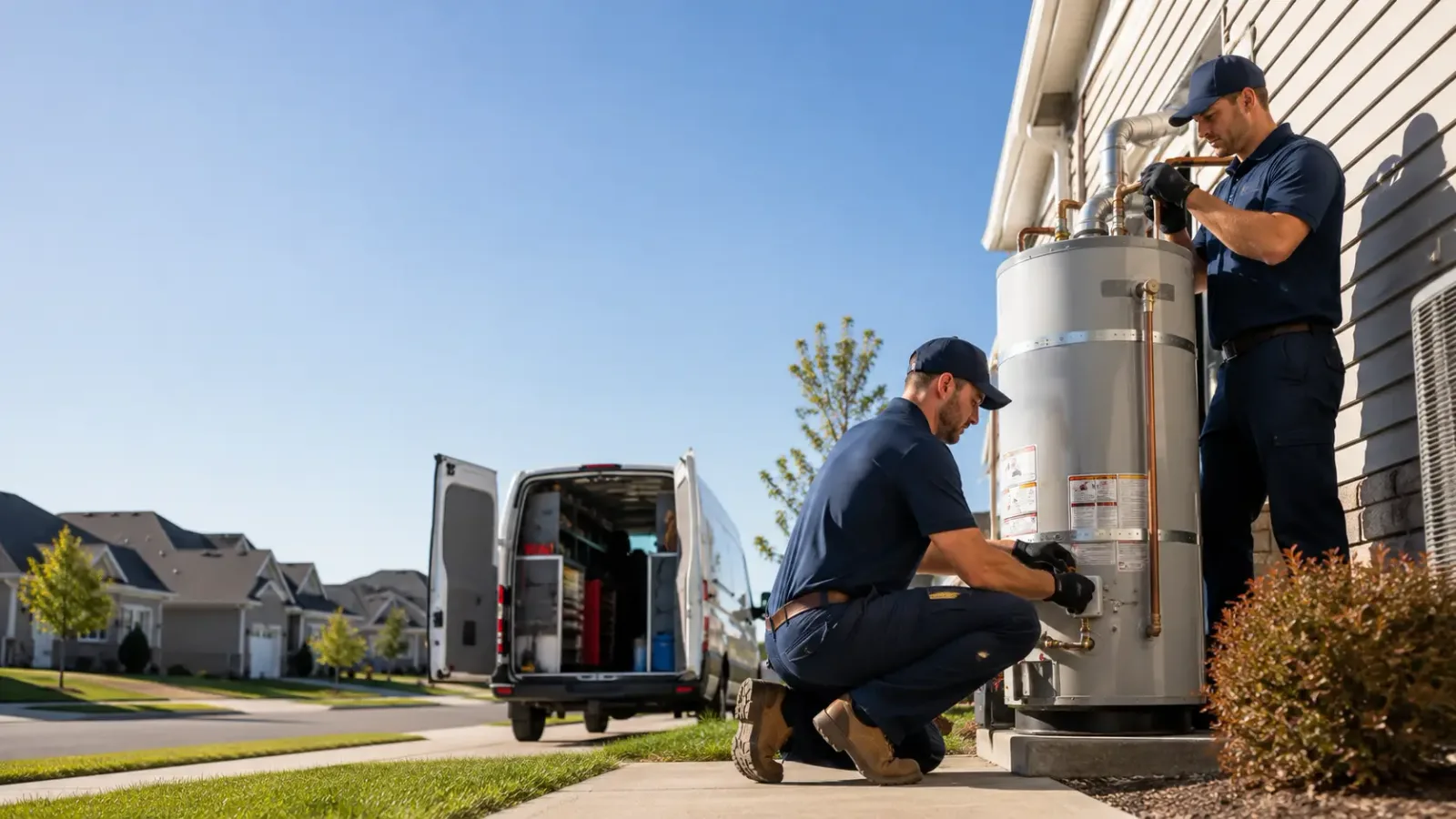 Water Heater Installation in Dunbridge, OH